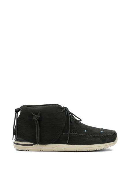  Visvim Botas Desierto Fbt Lhamo-folk - Negro 