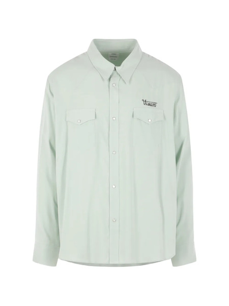  Visvim Camisa Con Bordado - Verde 