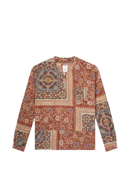  Visvim Camisa Con Diseño Patchwork - Marrón 