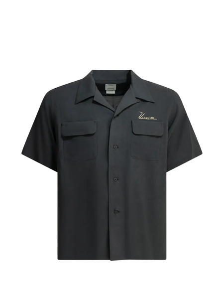  Visvim Camisa Con Logo Estampado - Negro 