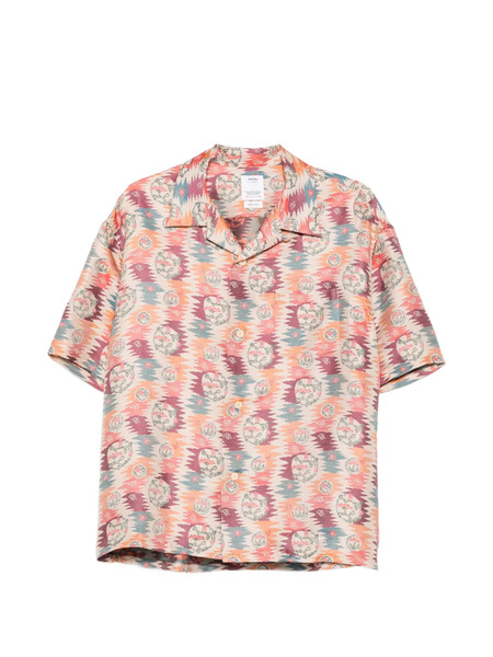 Visvim Camisa Crosby En Jacquard - Neutro 