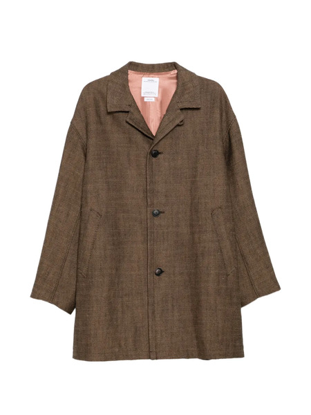  Visvim Gabardina De Tweed - Marrón 