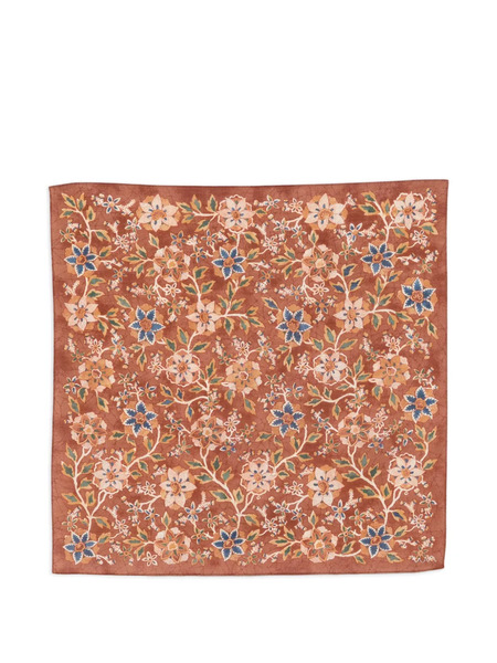  Visvim Pañuelo Con Estampado Floral - Marrón 