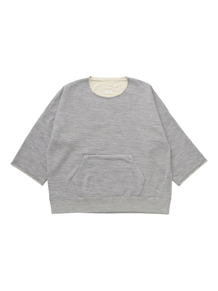  Visvim Sudadera Burrow Dual Con Bolsillo - Gris 