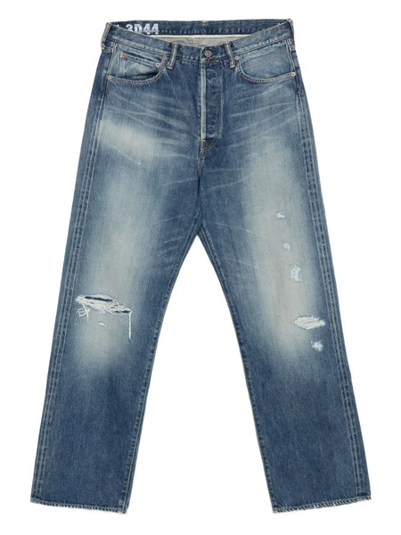  Visvim Vaqueros Con Efecto Envejecido - Azul 