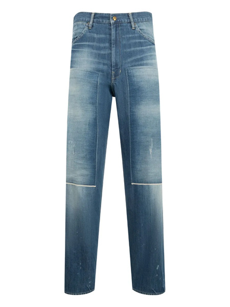  Visvim Vaqueros Con Efecto Envejecido - Azul 