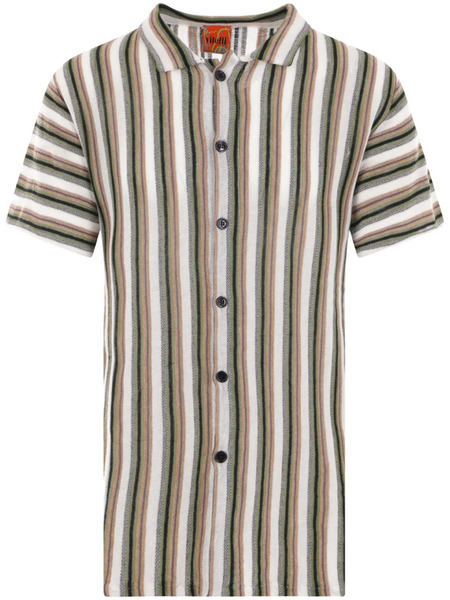  Vitelli Camisa A Rayas - Blanco 