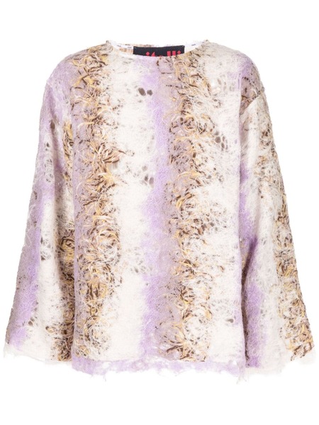  Vitelli Jersey Con Efecto Degradado - Morado 