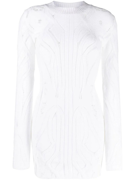  Vitelli Jersey De Punto Flojo - Blanco 