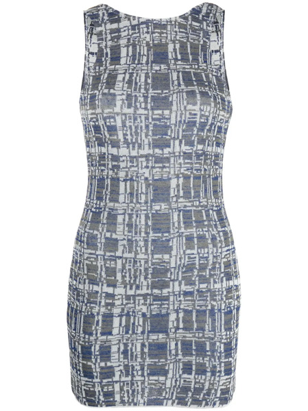  Vitelli Vestido Corto Sin Mangas - Azul 