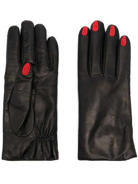  Vivetta Guantes Estilo Pull-on - Negro 