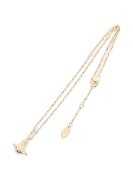  Vivienne Westwood Pre-owned Collar Jordana Con Strass 2020 - Dorado 