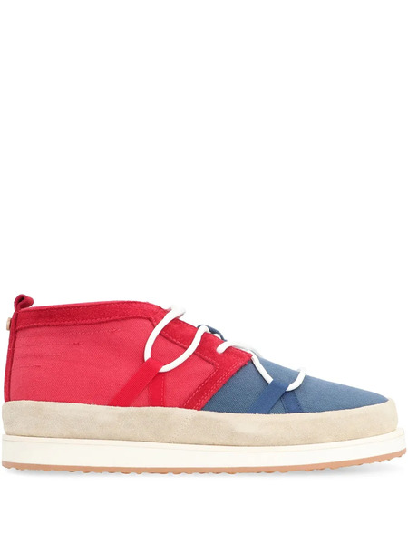  Volta Zapatillas Con Tiras Autoadherente - Rojo 