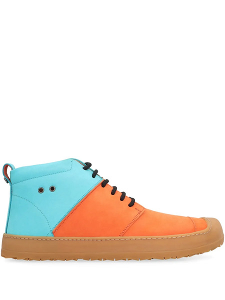  Volta Zapatillas De Piel - Naranja 