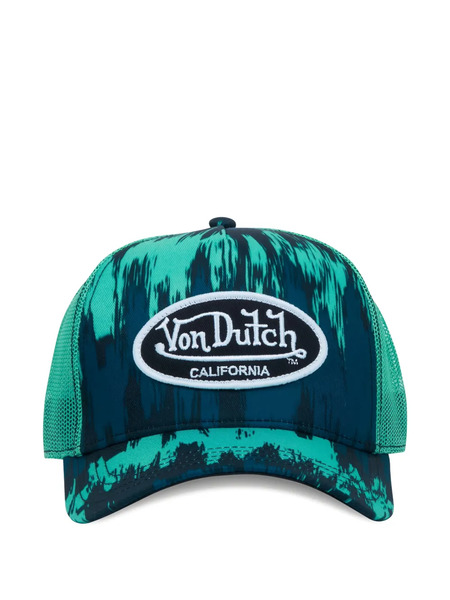  Von Dutch Gorra Con Estampado Abstracto - Verde 