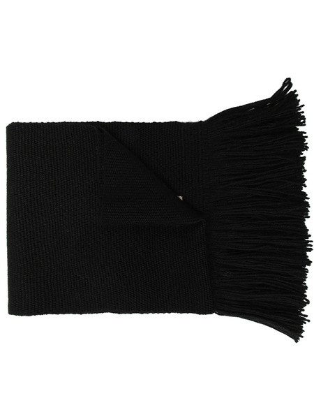  Voz Fular Con Flecos - Negro 