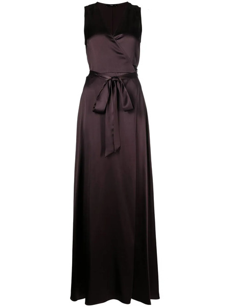  Voz Vestido Largo Frontward - Morado 