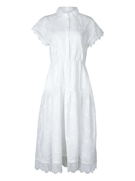  Waimari Vestido Midi Grace - Blanco 