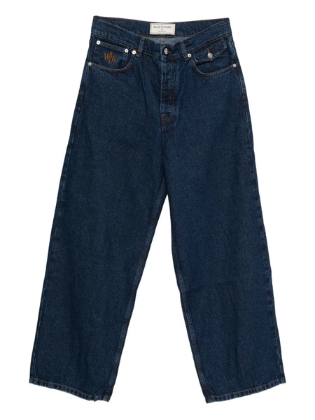  Walk In Paris Vaqueros Anchos Original - Azul 