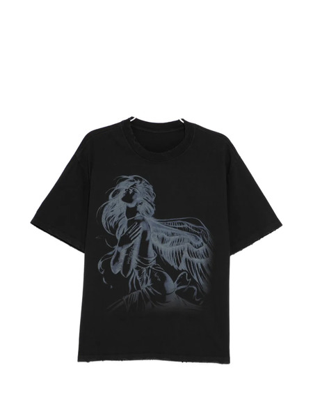  Warman Camiseta Con Estampado Gráfico - Gris 