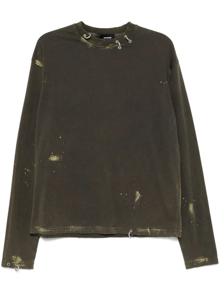  We11done Camiseta Con Efecto Degradado - Verde 