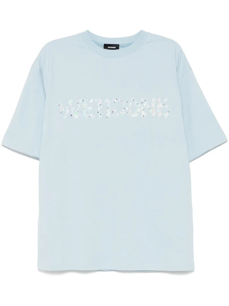  We11done Camiseta Con Logo - Azul 