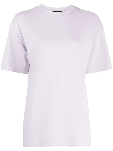  We11done Camiseta Con Logo Estampado - Morado 