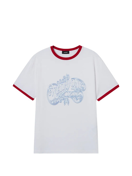  We11done Camiseta Estampada - Blanco 