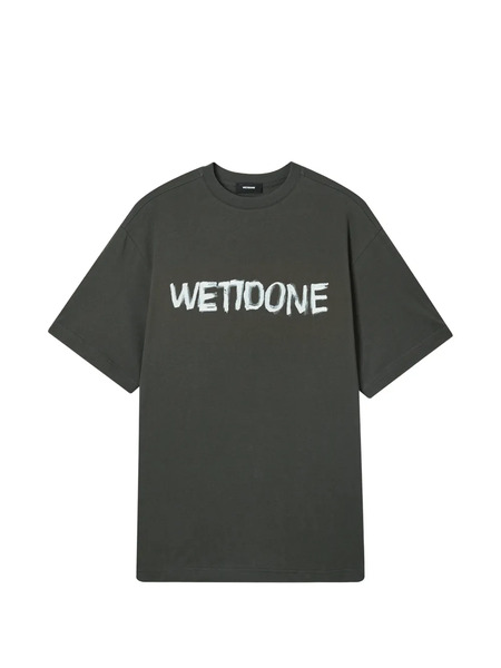  We11done Camiseta Estampada - Gris 