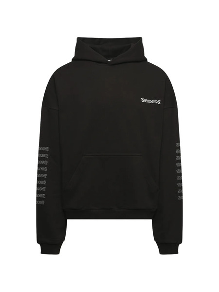  We11done Sudadera Punk Teddy Con Capucha - Negro 