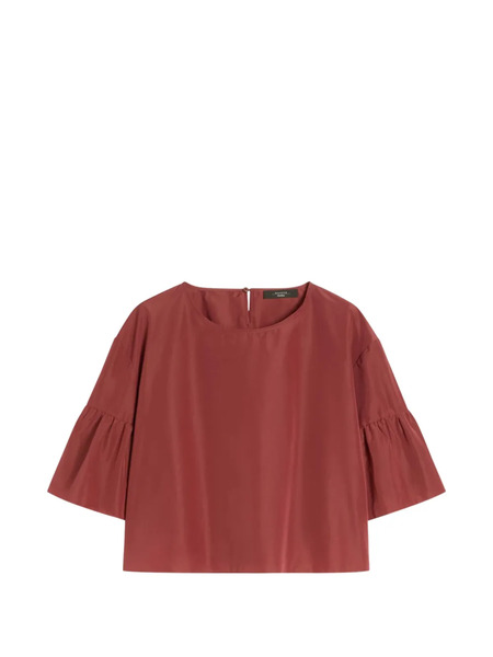  Weekend Max Mara Camisa Acampanada - Rojo 