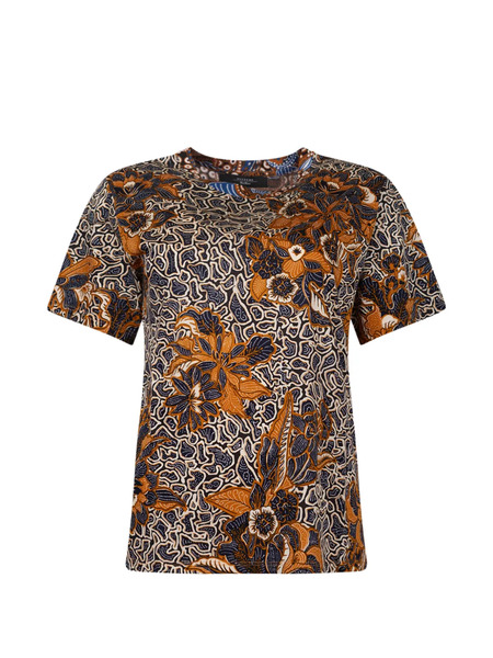  Weekend Max Mara Camiseta Con Estampado Floral - Neutro 