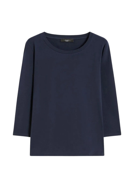  Weekend Max Mara Camiseta De Manga Larga - Azul 