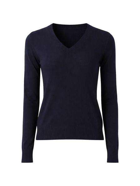  Weekend Max Mara Jersey Con Cuello En V - Azul 