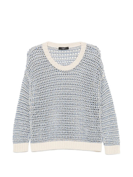  Weekend Max Mara Jersey Donirika De Punto Flojo - Azul 