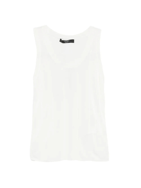  Weekend Max Mara Top De Canalé - Blanco 