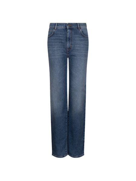  Weekend Max Mara Vaqueros Rectos - Azul 