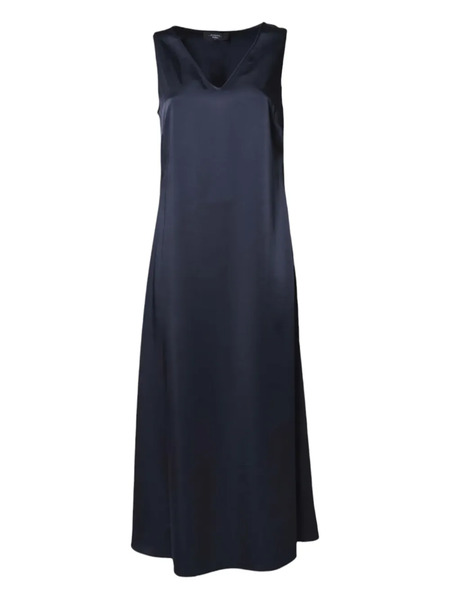  Weekend Max Mara Vestido Con Cuello En V - Azul 