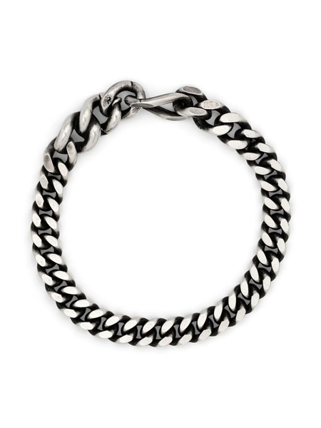 Werkstatt:münchen Pulsera Long Link Flat - Plateado 