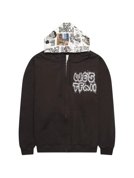  Westfall Sudadera Con Capucha Y Logo - Marrón 
