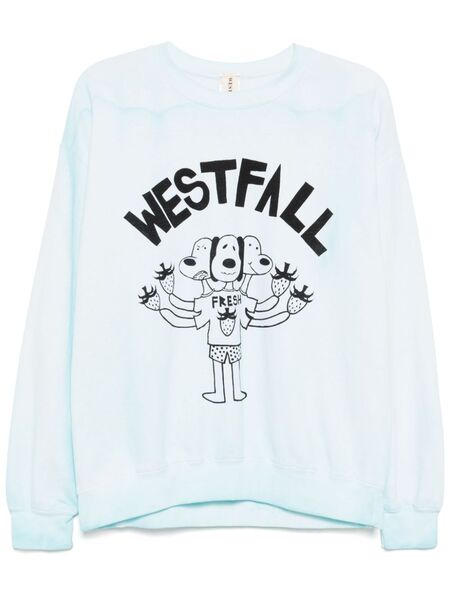  Westfall Sudadera Con Estampado Gráfico - Azul 