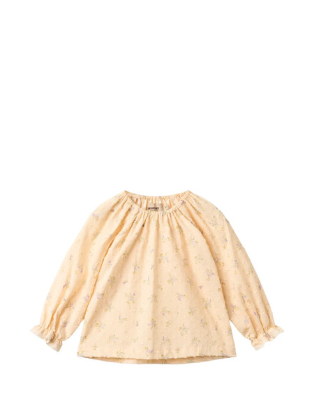  Wheat Blusa Merle Con Volantes - Neutro 