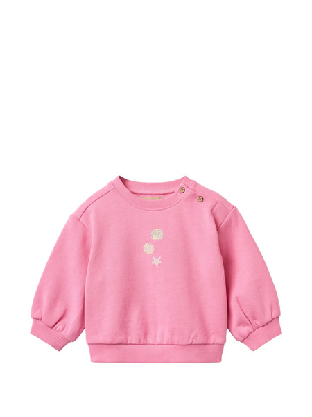  Wheat Sudadera Eliza Con Conchas Estampadas - Rosa 