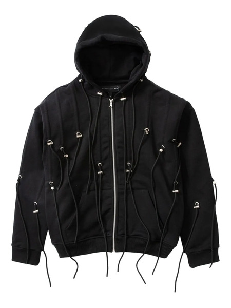  Who Decides War Sudadera String Theory Con Capucha - Negro 