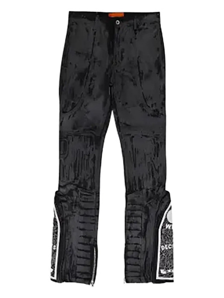  Who Decides War Vaqueros Rectos Moto - Negro 