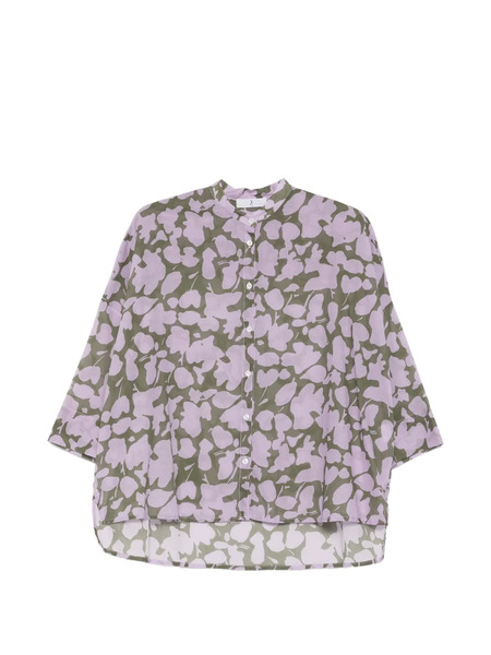  Why Ci Camisa Con Botones - Morado 