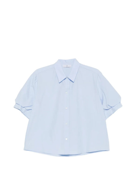  Why Ci Camisa De Manga Farol - Azul 