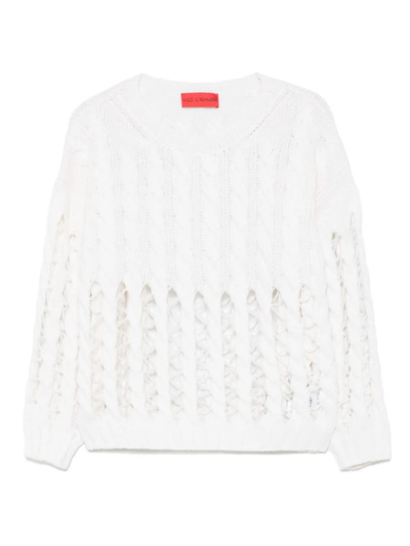  Wild Cashmere Jersey Lena - Blanco 