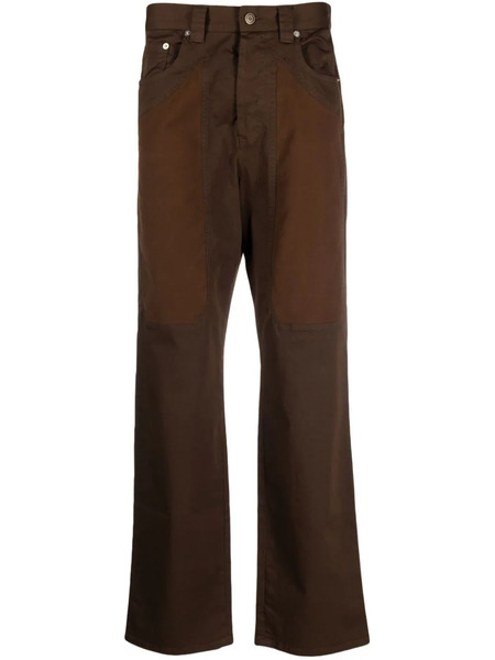  Winnie Ny Vaqueros Bootcut Con Paneles - Marrón 