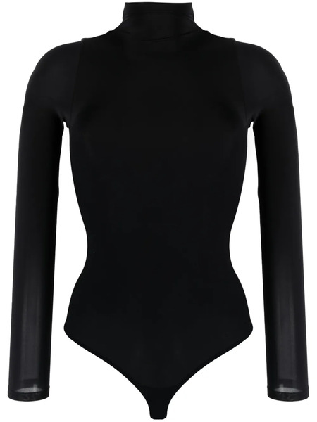 Wolford Body Buenos Aires String - Negro 